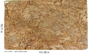 Golden Crystal Natural stone countertop color