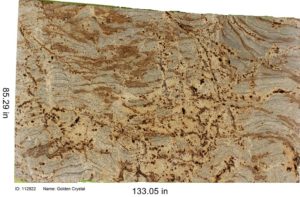 Golden Crystal Natural stone countertop color