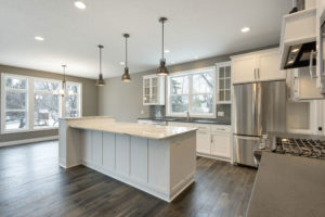 Nero Absolute Granite Counters in Kitchen