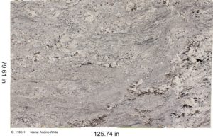 Andino White Natural stone countertop color