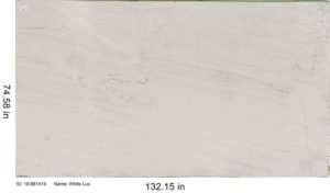 White Lux Quartzite Natural Stone Countertop Color